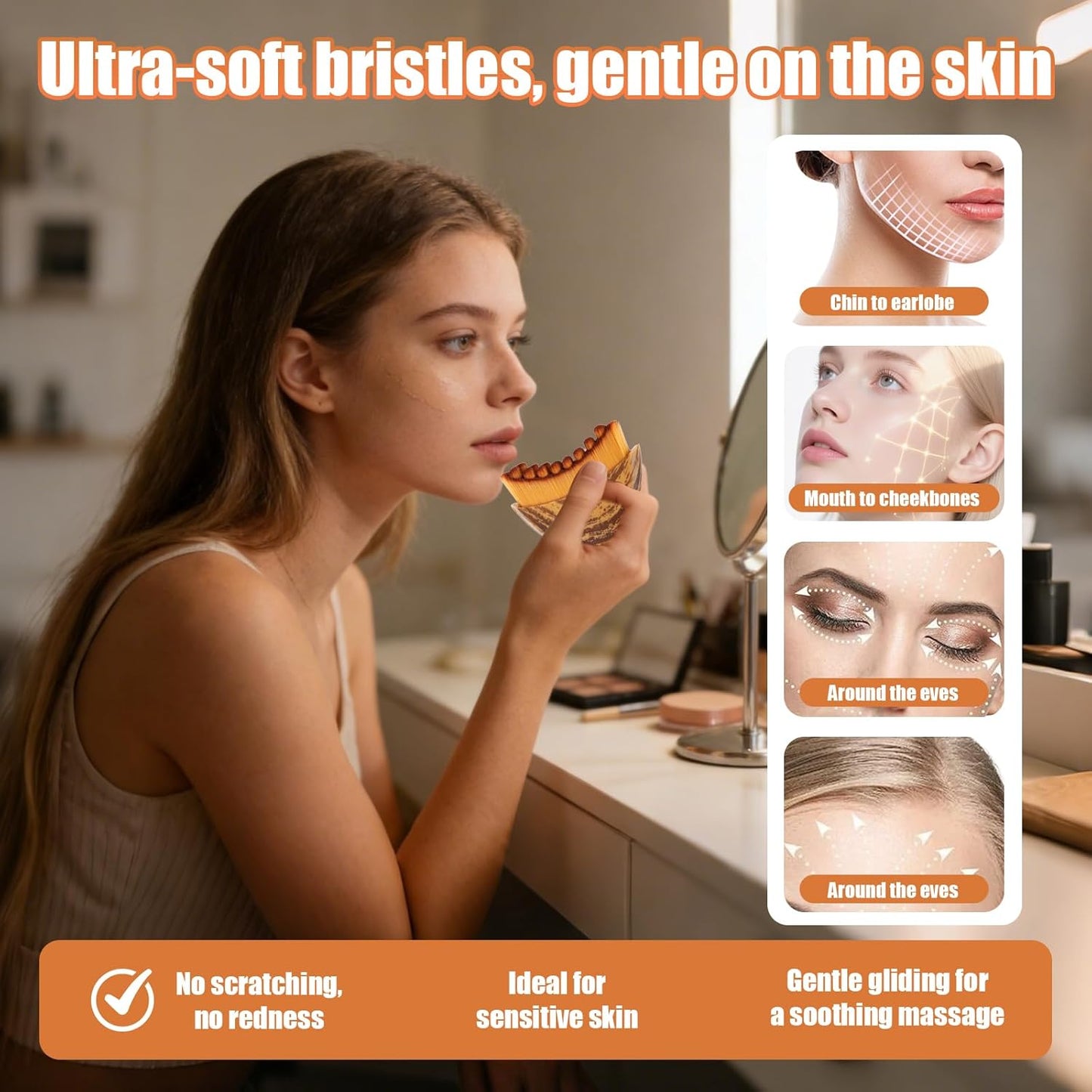 lymphatic face brush