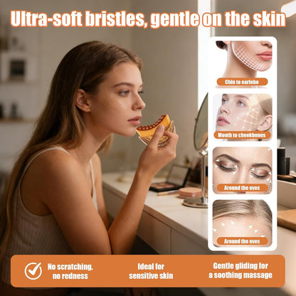 lymphatic face brush