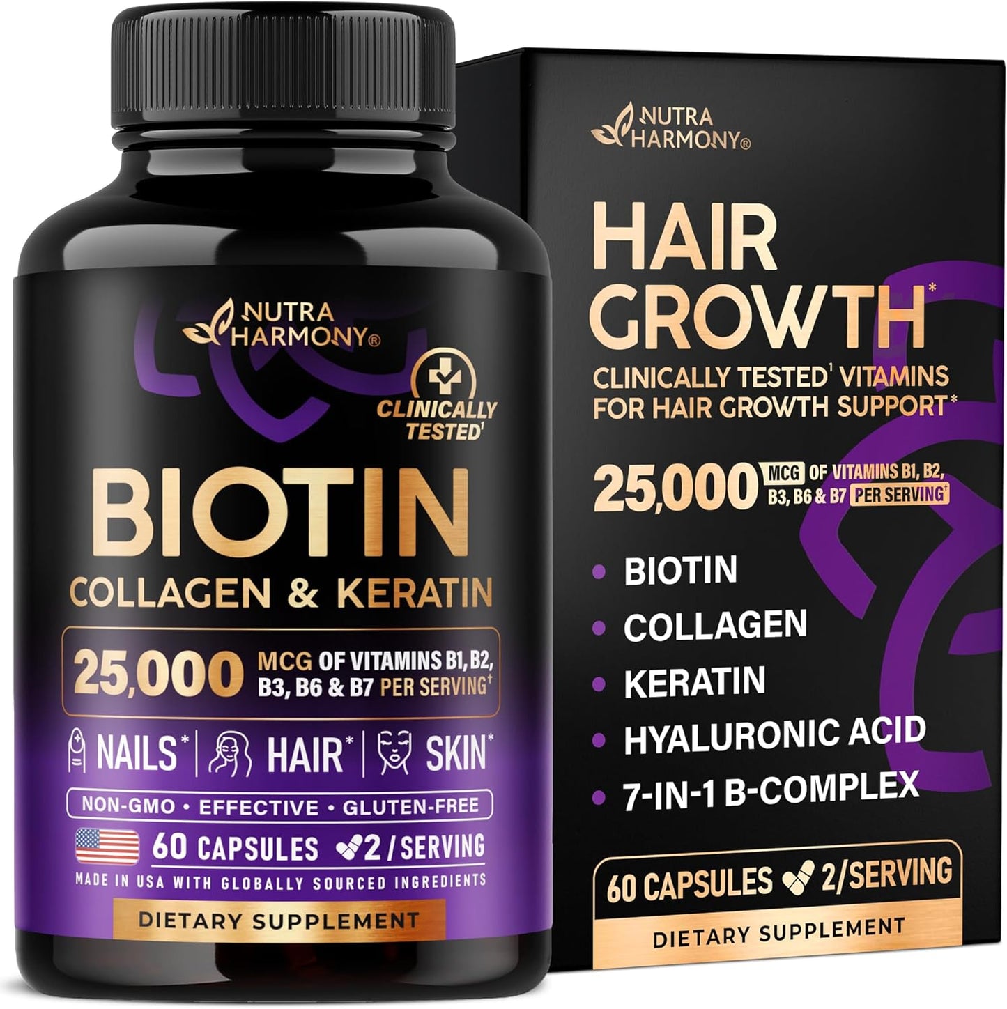 Biotina + Keratina