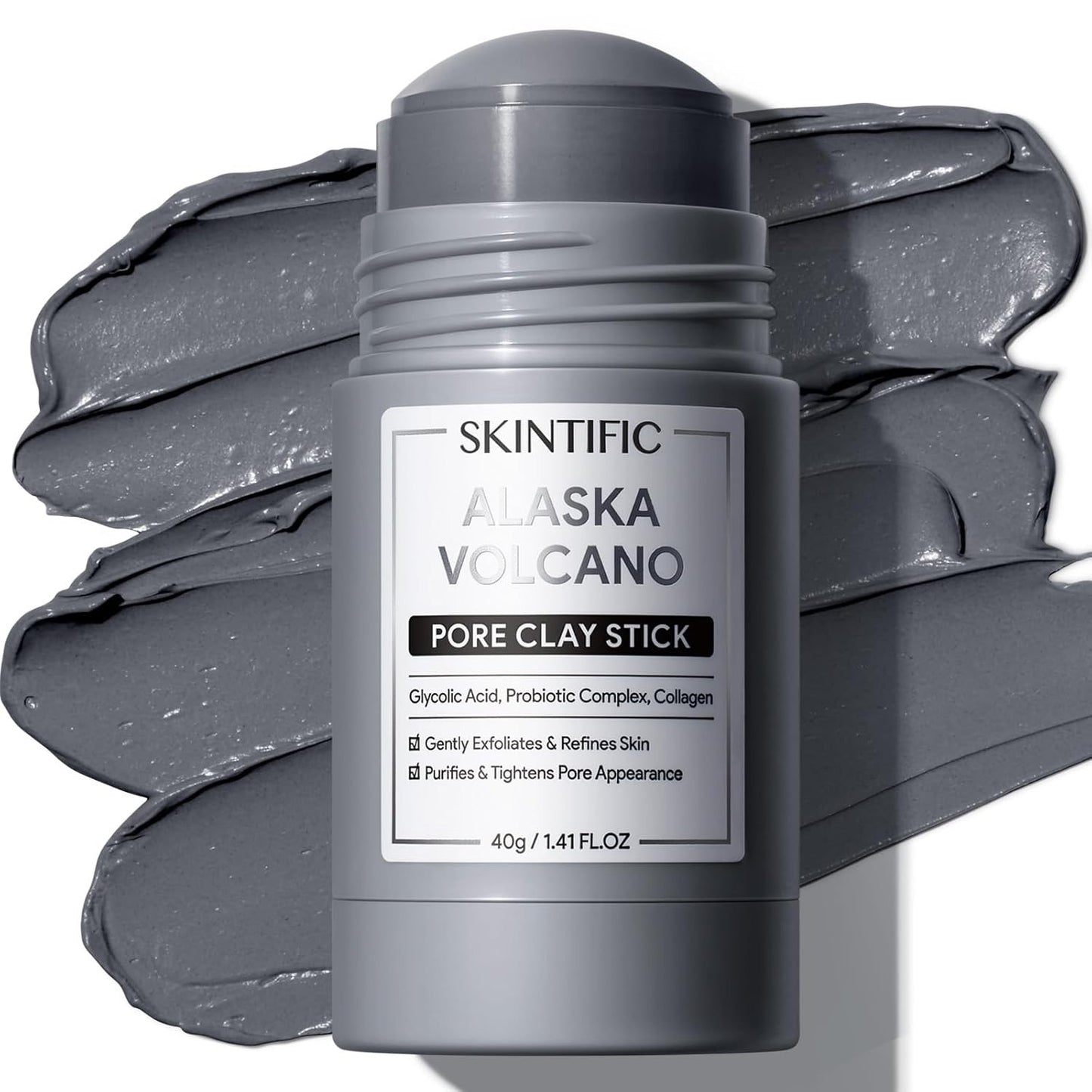 Skintific Alaska Volcano Clay Stick