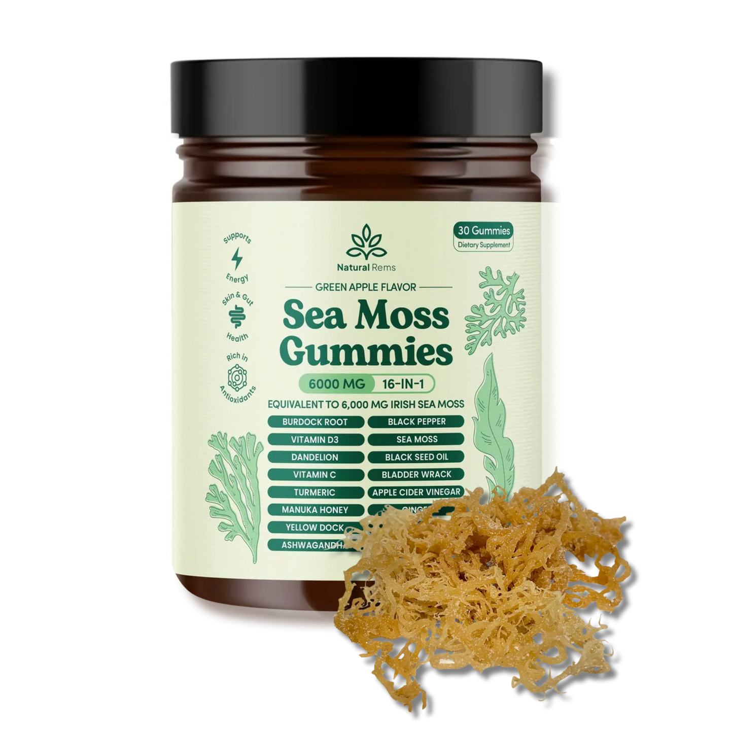 Sea Moss 16-In-1 Gummies
