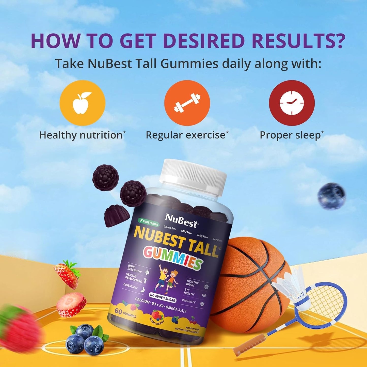 NuBest Tall Gummies