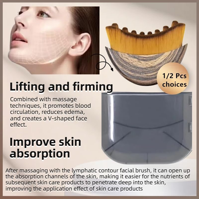 lymphatic face brush